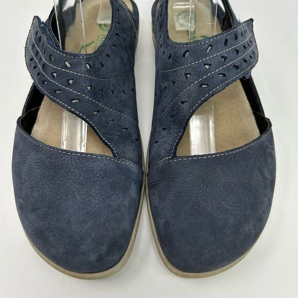 Naot Kapua Slingback Open Back Sandal Flats Blue Size 39 (US 8) Casual Shoes - Picture 5 of 13